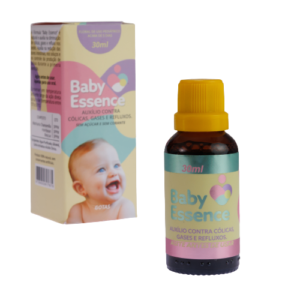 Composto de florais para Alívio as Cólicas, Gases e Refluxos Baby Essence 90g